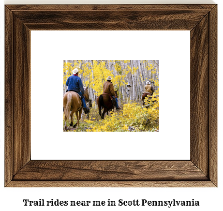 trail rides near me in Scott, Pennsylvania